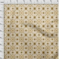 thumbnail image 4 of oneOone Polyester Spandex Brown Fabric Geometric Craft Projects Decor Fabric Printed By The Yard 56 Inch Wide, 4 of 4