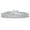 Silver, variant on Womens Wide Tennis Bracelet Two Row Cubic Zirconia Bridal Wedding Statement Bracelet 7 Inch