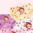 thumbnail image 4 of Nwiuh 4 Pcs Little Girls Toddler Kids Ballet Princess Underwear Boxers Briefs Panties (Hot Pink, 5-6 Years), 4 of 5
