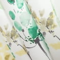 thumbnail image 5 of Bedroom Curtain Valance, Watercolor Flower Printed Decorative Solid Window Treatment for Living Dining Room, Rod Pocket, 52 x 18 in, 1 Panel, 5 of 6