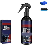 Fullofcarts Car Polish, Fullofcarts Gadget, 3 in 1 Advanced Ceramic Car Quick-Acting Coating Agent Spray, Plastic Parts Refurbish Agent for All Vehicles