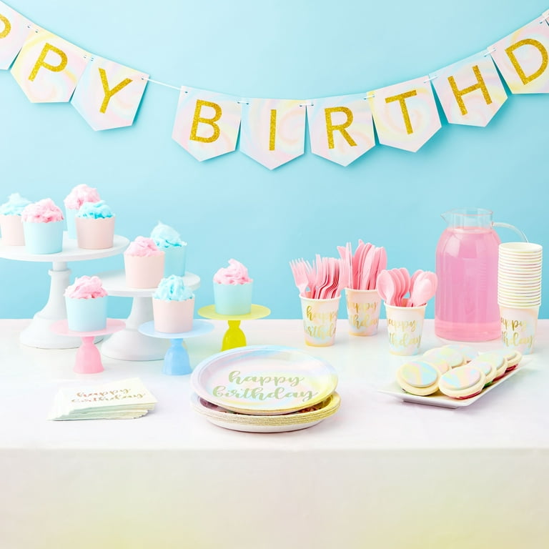 Pastel Tie Dye Luncheon Napkins - Stesha Party - birthday, birthday girl,  girl birthday