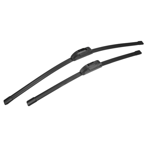 Unique Bargains 1 Pair 26"-20" Coating Silicon Front Windshield Wiper Blade for Subaru Tribeca 2006-2014 12mm Hook