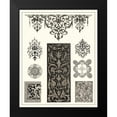 thumbnail image 2 of Vision Studio 15x18 Black Modern Framed Museum Art Print Titled - Baroque Details III, 2 of 5