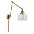 thumbnail image 1 of Innovations 238-BB-G72 Large Bell 1 Light Swing Arm part of the Franklin Restoration Collection, Brushed Brass, 1 of 1