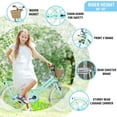 thumbnail image 4 of 20 inch Bike for Kids, SHINPT Girls Bike with Woven Basket, Kid Bike 20in for Girls 7-10 with Multiple Colors, 20" Toddler Bike for Girls, Mini Bike for Best Birthday Gift, 4 of 7