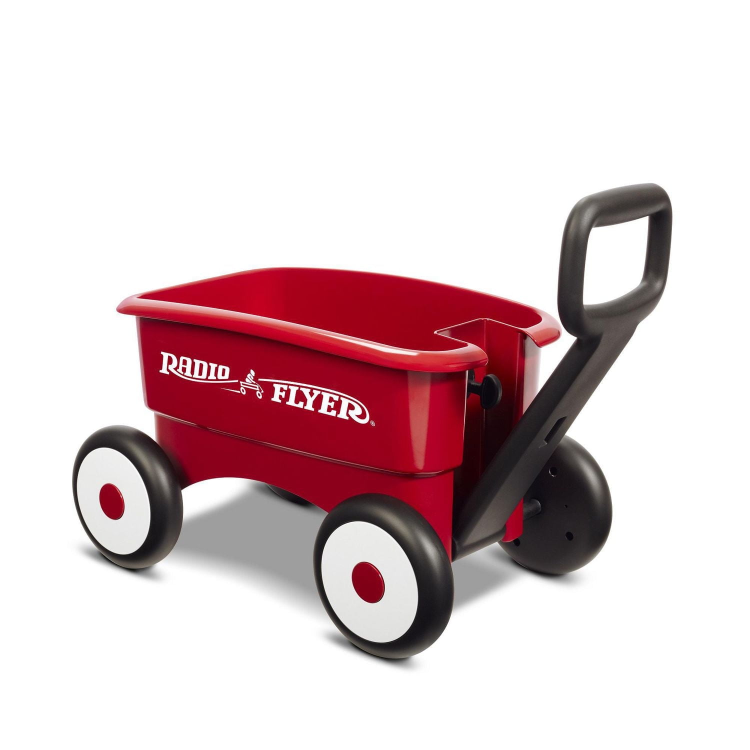 Radio Flyer, My 1st 2-in-1 Play Wagon Push Walker, Red