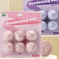 thumbnail image 6 of ACDANC 6Pcs Shoe Deodorizer Balls for Odor Eliminators for Shoes, Gym Bag, Closet, Locker, Hamper, and Drawer, Sneaker Balls Deodorizers Strong - 6Pcs/Pack, 6 of 7