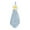 Blue, variant on 1 Pack Cute Flower Chenille Hand Towels Fuzzy Hanging Hand Towels with Loop for Kitchen Bathroom,Soft Absorbent Hand Bath Towels,Quick Dry