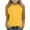 Yellow, variant on Ltctricy T Shirts for Girls 3/4 Sleeve Crew Neck Color Block Plaid Tunic Tops Soft Casual Tee Blouses 4-15 Years(Pink,14-15 Years)