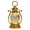 golden, variant on HUONA Retro Portable Lantern Oil Lamp Light String Portable Lamp Plastic Retro Camping Lantern Ring Handle Hanging Lamp Night Lamp for Christmas Party Desktop Decoration Beach Tent Trip Bronze Silver