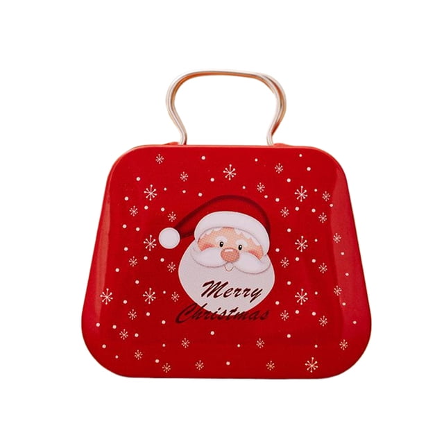 Wosthever Regalos para niños de hierro Mini bolso Suministro de decoración navideña Suministros de decoración navideña Haobei Kits de decoración para fiestas Tipo A