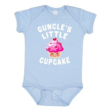 

Inktastic Guncles Little Cupcake Gift Baby Girl Bodysuit