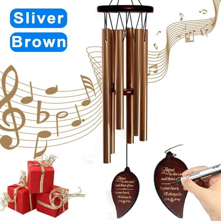 Wind Chimes Wind Chimes for Outdoors Wind Chime Decor for Garden Great Memorial Gifts (30inches)