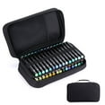thumbnail image 3 of Nilvkv 60 Slots Marker Organizer Case Large Marker Case for 60 Markers Big Capacity Marker Storage Bag Pen Case Pencil Pouch with Carrying Handle, 3 of 6