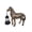 As Shown, variant on Cute Horse Statue with Solar Lantern Figures for Garden Yard Decoration Art Craft Sculpture for Women Men Birthday B