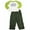 LIME-NAVY, variant on Calvin Klein Toddler Boys Pajamas 2 Piece Flame Resistant Polyester Pajama Sets 34880-4T (LIME-NAVY)