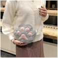 thumbnail image 1 of Bolsos de hombro de piel sintética para mujer Lolita, bolso de mano, bandolera esponjosa, monedero bonito XianweiShao 1327534405736, 1 of 1