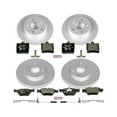 thumbnail image 2 of Power Stop Front and Rear Euro-Stop ECE-R90 Certified Brake Pad and Rotor Kit ESK4420, 2 of 5