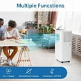 thumbnail image 4 of Versatile 3-In-1 10,000 BTU Portable Air Conditioner, Portable AC Units for Rooms with Dehumidifier & Fan, Room Air Conditioner Cools Up To 450 Sq. Ft, Sleep Mode, Remote, Timer, 4 of 7
