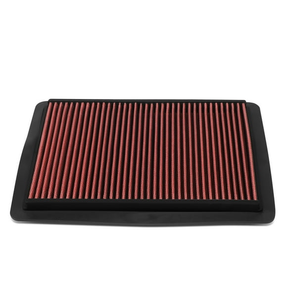 DNA Motoring AFPN-229-RD For 1999 to 2009 Buick Allure Century Regal Chevy Impala Pontiac Grand Prix Drop-In Air Filter Panel Red 00 01 02 03 04 05 06 07