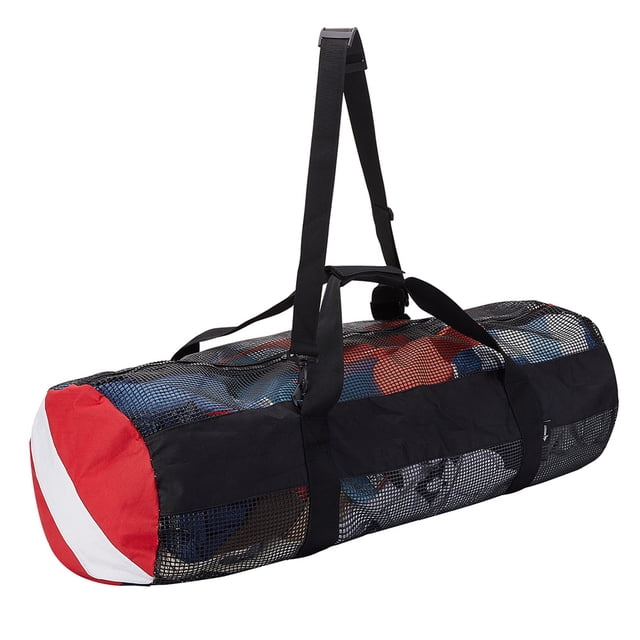 Hugtrwg Lona Deportiva Bolsas Playa Buceo Malla Extra Con Correa para El Hombro (circular)