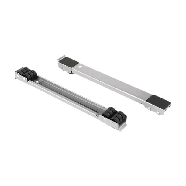 2 ruedas para mover muebles, compactas y antideslizantes para lavadora. Gris