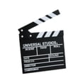 thumbnail image 2 of Tablero de claqueta de película, adorno colgante creativo, tablero de claqueta de madera para TV 20x20 cm, 2 of 8