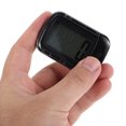 thumbnail image 3 of OUNONA 1Pcs Plastic Step Counter For Walking In Black For Outdoor Hiking And Running, 3 of 8