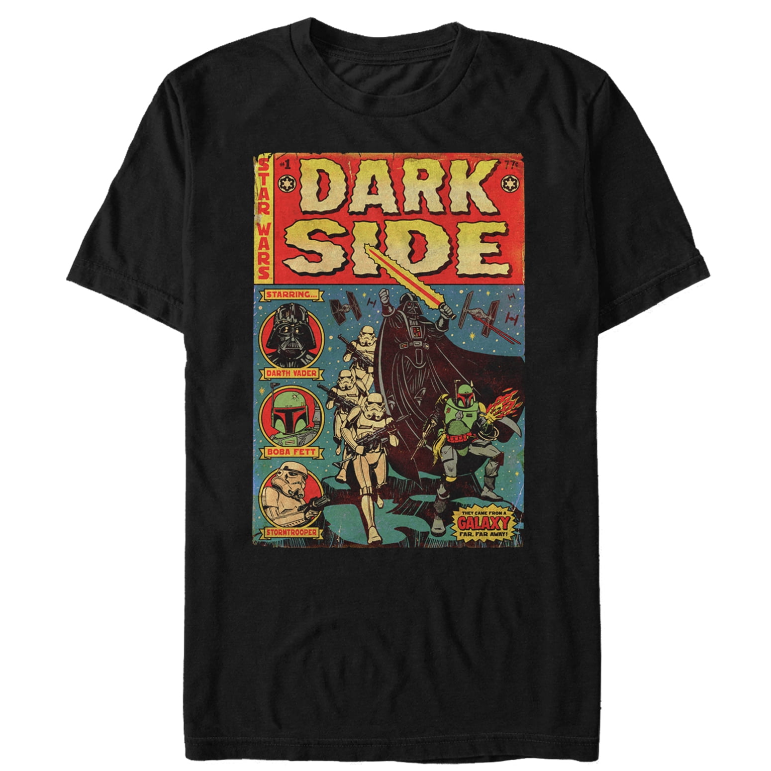 Men's Star Wars Special Edition Comic Book Graphic Tee Black X