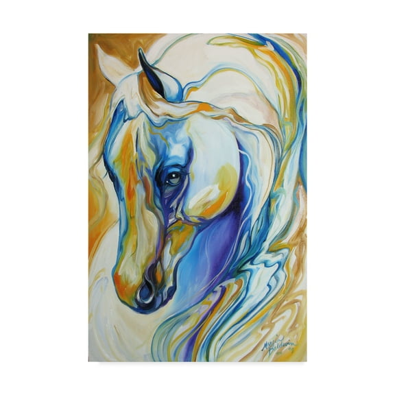 Trademark Fine Art 'Arabian Abstract' Canvas Art by Marcia Baldwin