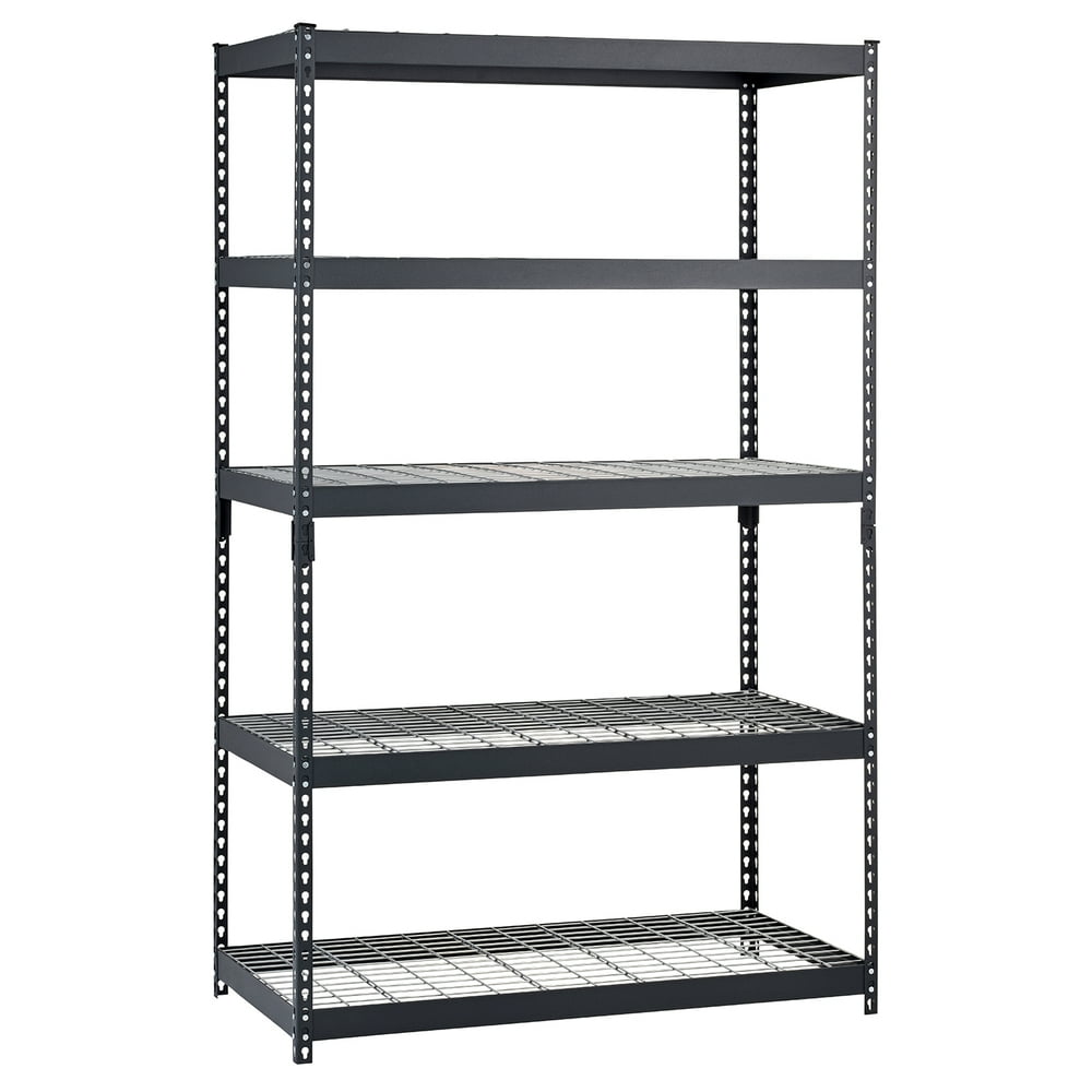 Hart 48"Wx24"Dx72"H 5Shelf Heavy Duty Steel Shelving Unit 4000lb