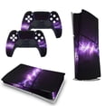thumbnail image 5 of Lightning Colorful PS5/PS5 Pro/PS5 Slim Digital Disc Skin Sticker For Console And Controller Skins, 5 of 7