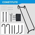 thumbnail image 2 of Eurmax USA Universal Easy-to-Assemble Trampoline Slide Ladder, 2 of 6