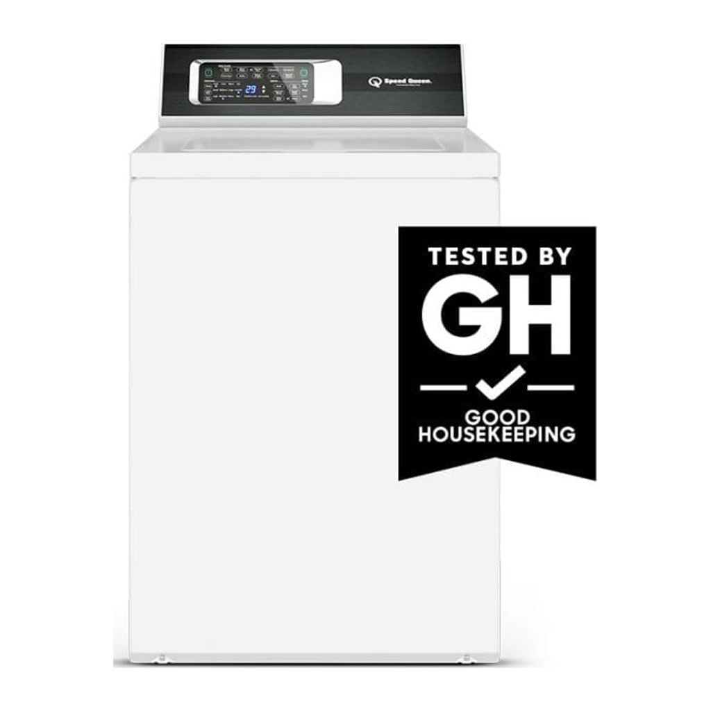SPEED QUEEN TR7 TR7003WN Ultra-Quiet Top Load Washer with Perfect Wash 8 Special Cycles 7-Year Warranty