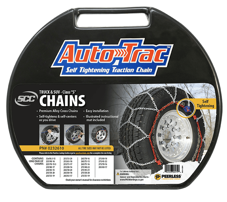 Security Chain Company 1064356 ATV Trac V-Bar Tire Chain 