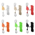 thumbnail image 2 of Mosiee 4M Adjustable Lanyard Hanging For Tent Rope Hanger Pulley Lifting Pulley Hook Secure, Fast Locking, Non-Slip, 2 of 9