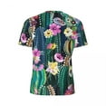 thumbnail image 6 of T Shirt For Men Funny Cactus Gym Beach Flower Bloom Print Vintage Fashion Tee Shirt For Mens Design, 6 of 7