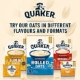 thumbnail image 5 of Quaker Oats Jumbo Rolled Oats Porridge Cereal 1kg, British Import (Pack of 3), 5 of 5