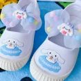 thumbnail image 1 of Zapatos de lona con estampado Kawaii Sanrios Hellokittys Cinnamoroll Kuromi para niños, cómodos, de suela suave, informales, de dibujos animados, 1 of 5