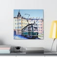 thumbnail image 3 of Tram Ride in Baroque - Canvas, 3 of 10