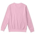 thumbnail image 5 of MUXiin Lined Sweatshirt Girl Drop Shoulder Crewneck Sweatshirts Workout Athletic Soft Plain Tunic Pullover Tops, 5 of 5
