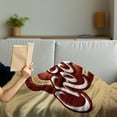 thumbnail image 3 of Chocolate Soft Flannel Fleece Throw Blanket, Master Chocolatier Sign Dark Excellence Text Retro Style, Cozy Plush for Indoor and Outdoor Use, 60" x 80", Brown Sand Brown, by Ambesonne, 3 of 5