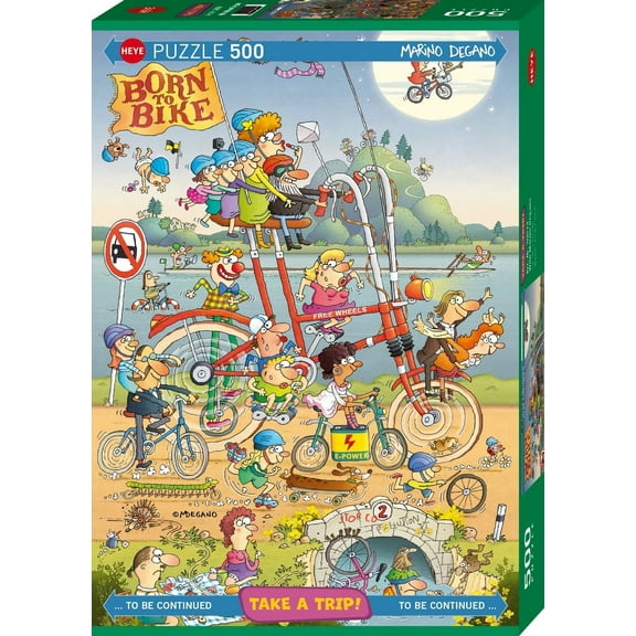 Heye: Take a Trip! with Marino Degano: 500 Piece Puzzle
