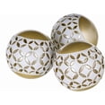 thumbnail image 7 of Schonwerk Diamond Lattice Decorative Orbs for Bowls and Vases (Set of 3) Resin Spheres Balls for Living, Dining Room Decor - Coffee Table Centerpiece Home Decor - Great Gift Idea, 7 of 7