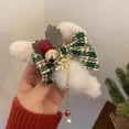 thumbnail image 4 of Christmas Winter Hair Clip Festive and Cozy for Girls and Women Autumn & Winter, 4 of 4