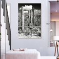 thumbnail image 3 of Elephant Stock Black Arizona - Cactus One Way Wall Art - Living Room Wall Decor - Floral And Botanical Multi Panel - Gray And Black Decor By Philippe Hugonnard - 48" x 74", 3 of 8