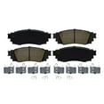 thumbnail image 4 of Detroit Axle - Brake Pads for Toyota Avalon RAV4 Venza C-HR Camry Corolla Cross Lexus ES250 ES300h UX200 UX250h UX300h Ceramic Brake Pads w/ Hardware Front & Rear Replacement, 4 of 7