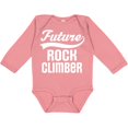 thumbnail image 3 of Inktastic Future Rock Climber Childs Climbing Boys or Girls Long Sleeve Baby Bodysuit, 3 of 5