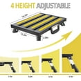 thumbnail image 2 of GarfatolRv Black 16.54" x 9.3", Aluminum RV Steps, Adjustable Height with Non-Slip Rubber Feet, 2 of 6